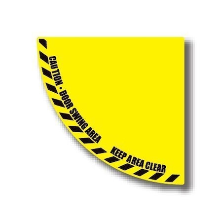 Ergomat 28in x 28in DOORSWING - Half DSV-SIGN 784 #0655 -UEN